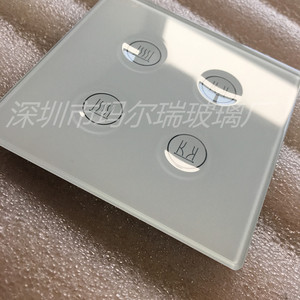 Panneau de commande intelligent en verre trempé ultra-blanc <span class=keywords><strong>Mareal</strong></span> QIYI, traitement personnalisé, étanche IP65, usage industriel, maison intelligente, hôtel - Product Image 4