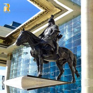 Offre Spéciale de haute qualité extérieur grand jardin Bronze Statue cheval mongol - Product Image 2