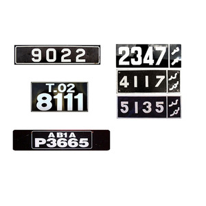 Placas de matrícula de las Maldivas Placas de matrícula de aluminio de coche de sublimación en blanco en relieve personalizadas - Product Image 4