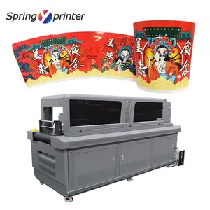 Large format printer inkjet type digital printing machine single pass corrug inkjet printers used for catering box printing