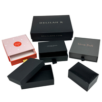 Caja de Cartón de Alta Calidad Personalizada para Joyería, Caja Pequeña con Cierre Deslizante, Caja de Regalo para Perfume