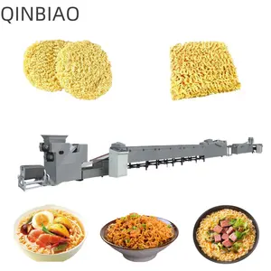 Linha de produção de máquina para fazer macarrão instantâneo de Henan em grande escala, sem fritar