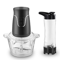 Mini presse-agrumes électrique complémentaire, 4 en 1, mixeur, robot ménager, hachoir à poudre, ail, cuisson rapide