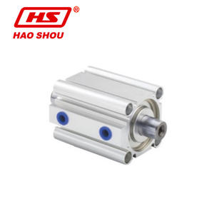 กระบอกลม CQ2 รุ่นบางเฉียบ ผลิตโดยผู้เชี่ยวชาญจากไต้หวัน ขนาดใหญ่ ช่วงชักยาว แบบก้านคู่ ก้านเดี่ยว ทำงานสองทาง สำหรับอุตสาหกรรมนิวเมติกส์ - Product Image 1