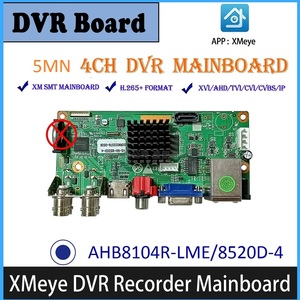 Xmeyr 4CH đồng trục DVR 5mn Độ phân giải Nhận dạng khuôn mặt đĩa cứng ghi <span class=keywords><strong>video</strong></span> Bo mạch chủ 4 trong 1 AHD DVR Board - Product Image 4