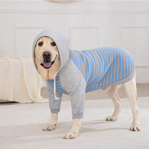 เสื้อฮู้ดดี้สุนัขขนาดใหญ่แบบคลาสสิก OEM/ODM สำหรับฤดูใบไม้ผลิบุด้วยผ้าฟลีซอุ่นๆ สำหรับโกลเด้นรีทรีฟเวอร์และลาบราดอร์ - Product Image 6