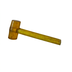 Marteau à sertir les bijoux SUNTOOLS/STIPL à poignée en T, 6 pièces, embouts interchangeables, modèle 426N, tête de marteau en caoutchouc 50MM pour la création de bijoux DIY - Product Image 1