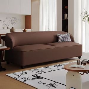 Nordic Style <b>Small</b> <b>Sofa</b> Leather Fabric Mini <b>Sofa</b> For Apartment Salon Cafe Hairdressing Shop - Product Image 3