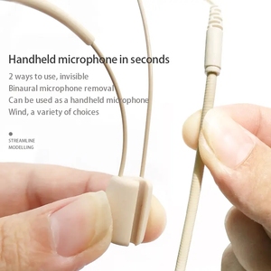 Nuovo U12B professionale di gioco UHF auricolare senza fili con microfono senza fili auricolare microfono per cantanti professionisti - Product Image 4