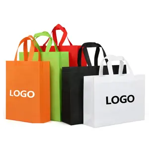 Non-woven Tote Bag Eco Friendly Ecobags Biodegradable Bolsas Reusable Non Woven Shopping Bags Non-woven Tote Bag Ecological Bag With Logo