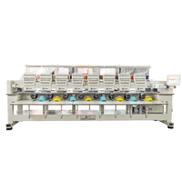 910,1210 10 têtes dix têtes haute vitesse ordinateur plat broderie machine casquette t-shirts