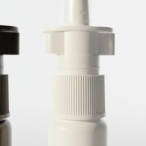 בקבוק ריסוס לאף 10ml 0.33oz HDPE ריק מפלסטיק, לאריזות קוסמטיקה עדינות, עם קליפסים בטיחותיים, בגודל מיני - Product Image 3