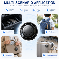 Traceur GPS intelligent mini OEM, traceur d'actifs magnétique, localisateur GPS en temps réel, positionnement Bluetooth, suivi par application, étanche, ODM