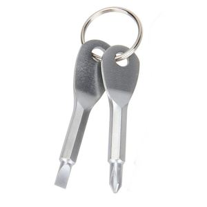 Porte-clés multi-outils à visser, mini-outil utilitaire polyvalent en acier inoxydable, très populaire - Product Image 3