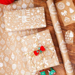 Factory Hot Sale 43x300 cm Christmas <b>Wrapping</b> <b>Paper</b> Gift <b>Wrapping</b> <b>Paper</b> - Product Image 3
