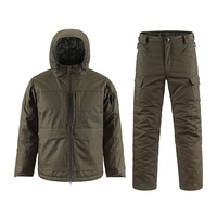 Ensemble de camouflage d'hiver ESDY pour l'extérieur, veste en polyester épaisse et chaude, résistante au froid
