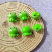 100 Piezas de Mini Figuras de Ranas Lindas, Modelo Animal, Musgo, Micropaisaje, Decoración del Hogar, Accesorios de Decoración para Jardín de Hadas en Miniatura
