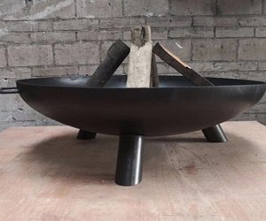 Pozzo del <span class=keywords><strong>fuoco</strong></span> 800mm Pozzo del <span class=keywords><strong>fuoco</strong></span> della sfera d'acciaio del paesaggio all'aperto del ghisa - Product Image 4