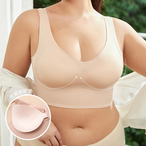 Reggiseno Plus Size da Donna all'Ingrosso, Regolabile con Sette File di Ganci, Nasconde il Grasso sulla Schiena, Spalline Larghe, Supporto Senza Cuciture in Gel - Product Image 3