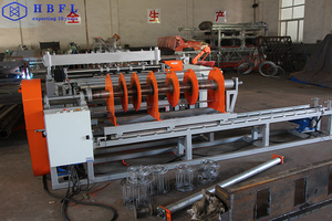 Composants de noyau de machine de soudure de barrière de petit pain en acier entièrement automatique de HBFL incl. Roulement PLC de moteur <span class=keywords><strong>pour</strong></span> treillis métallique - Product Image 4