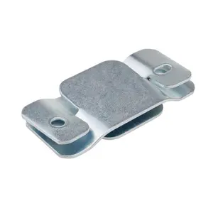 Soportes de conexión de enclavamiento de cama de metal de acero chapado en zinc de alta calidad