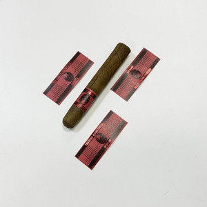 Custom Printed Rectangular Self-Adhesive Cigar <b>Labels</b> Gold Stamping Embossing For Gift Craft <b>Packaging</b> - Product Image 4