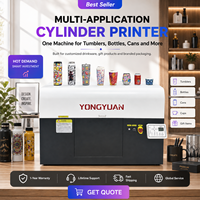 Imprimante UV rotative à 360 degrés pour gobelets, machine automatique Ricoh I1600 I3200 CF3 G5i pour tasses en acier inoxydable, thermos et bouteilles d'eau