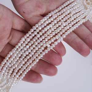 Oferta especial Zhuji 3,5-Perlas sueltas en forma de cebolla blanca de 4mm - Product Image 2
