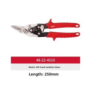   48-22-4530/4510 Ensemble de 3 ciseaux de coupe <span class=keywords><strong>aviation</strong></span> (gauche, droite et coupe droite) - Product Image 5