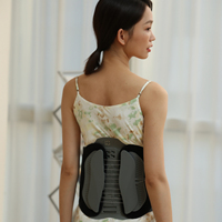 Correcteur orthopédique réglable de posture de ceinture de soutien lombaire de soutien de dos de corps d'épaule