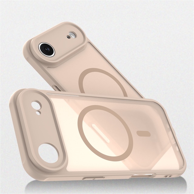 Matte Shockproof Hybrid TPU PC New Magfit Ring Phone Cover for IPhone 17 Pro Max 17 AIR 16 PRO MAX Protective Magfit Phone Cases