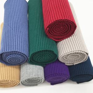 Tessuto a Coste in Cotone di Alta Qualità 2x2 110*16cm per Colletti, Polsini e Orli di Giacche Imbottite - Product Image 4