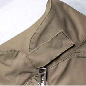 Veste décontractée pour homme grande <span class=keywords><strong>taille</strong></span> style vintage marron <span class=keywords><strong>café</strong></span>, vente en gros d'usine, veste d'automne style américain - Product Image 5