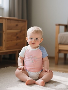 Combinaisons pour bébés unisexes <span class=keywords><strong>OKIDS</strong></span> en fibre de bambou/spandex respirante, à blocs de couleur, avec manches tombantes - Product Image 1