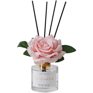 ขวดแก้วกระจายกลิ่นหอม 120 มล. กลิ่นหอมไร้เปลวไฟ ของตกแต่งบ้าน ของขวัญ กลิ่นหอมติดทนนาน - Product Image 5