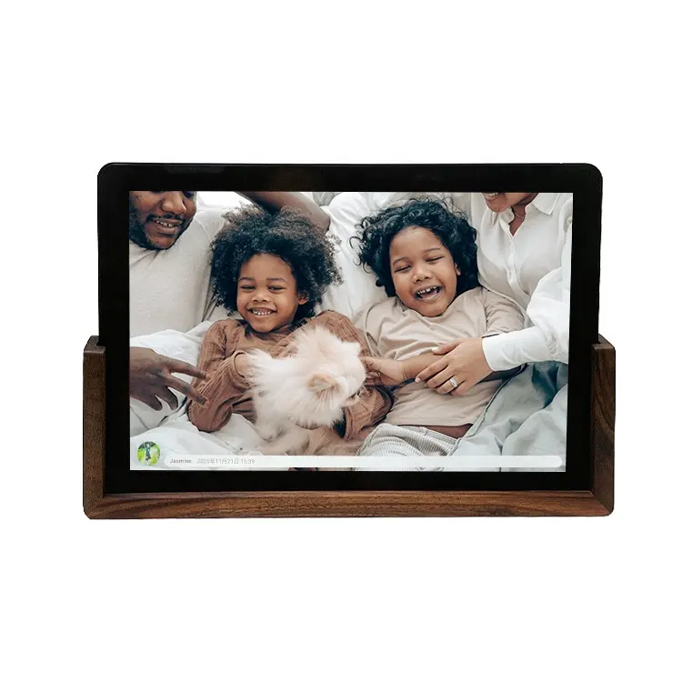 Digital Photo Picture Frame Lcd Table-top Desktop Glass Digital Photo frame to Share Colorful Life