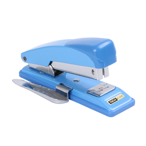 Engrapadora de Escritorio Manual de Metal Estilo Clásico Eagle con Removedor de Grapas 207R 24/6 y 26/6 para Material Escolar y de Oficina, Azul - Product Image 2