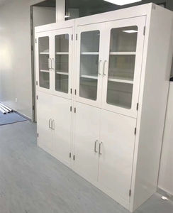 Armario de almacenamiento de productos químicos de acero de laboratorio de diseño moderno anticorrosión de alta calidad para uso en hospitales y laboratorios escolares - Product Image 4