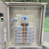 Barre omnibus en cuivre résistant à la corrosion en acier inoxydable 304, indice de protection IP54, avec panneau MCCB pour boîtier de distribution et de commande CE