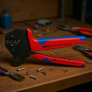 Herramienta de crimpado Knipex 0.5-6.0 mm AWG 20-10 Fabricada en Alemania - Product Image 3