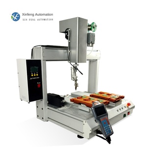완전 자동 납땜 기계 이중 스테이션 자동 납땜 기계 PCB 보드 코드 용접 기계 자동 납땜 - Product Image 3