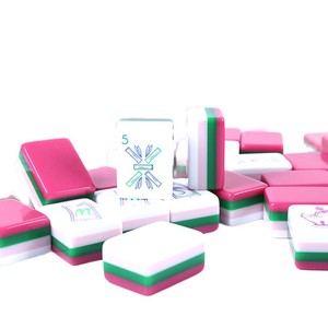 High-end 160 Tiles Game Acrylic Custom Colors Pattern Elephant Oem Modern Luxury Eco-Friendly <b>Entertainment</b> American Mahjong - Product Image 2