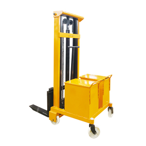 Apilador Eléctrico JINGXIN 1T con Neumáticos Sólidos de Plomo-Ácido, Contrapeso, Altura de Elevación de 1.6M, Certificado CE, 1 Año de Garantía - Product Image 1