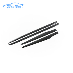 Couvercle de carrosserie ABS en Fiber de carbone, moulure décorative pour porte latérale de voiture, autocollant, accessoires adaptés à <span class=keywords><strong>KIA</strong></span> <span class=keywords><strong>Sportage</strong></span> <span class=keywords><strong>NQ5</strong></span> 2021 <span class=keywords><strong>2022</strong></span> - Product Image 2