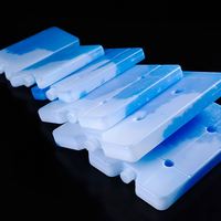 Vente en gros de plusieurs tailles de brique de refroidisseur de glace de gel de congélateur en plastique dur réutilisable