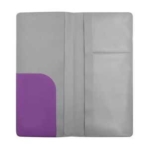Funda protectora para billetes de viaje/pasaportes, etiqueta de equipaje/tarjeta de embarque de PVC resistente al voltaje, documento minimalista - Product Image 2