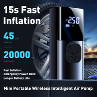 Banque d'alimentation 8810 avec gonfleur numérique portable d'origine pour pneus de voiture, sans fil, 4 voies multi/gonfleur-dégonfleur