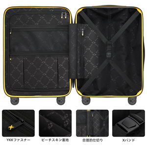 Valise à roulettes rigide en ABS, ensemble <span class=keywords><strong>de</strong></span> 3 pièces, vente en gros d'usine OEM, sac <span class=keywords><strong>de</strong></span> voyage - Product Image 3