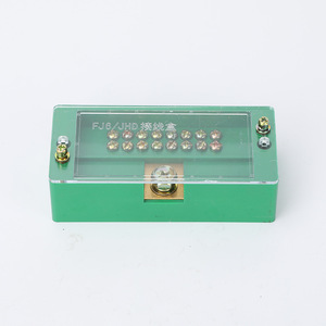 กล่องรวมสายไฟกวนหยาง รุ่น FJ6JHD เฟสเดียว 220V หนึ่งเข้าแปดออก IP44 สีเขียว แบบฝัง - Product Image 2