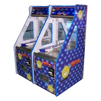 Nouvelle conception de machine de jeu d'arcade, pousse-pièces à monnayeur, avec jeu de pousse-pièces à monnayeur à trou de bonus